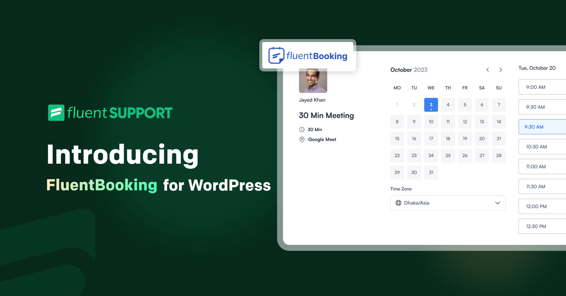 Introducing FluentBooking