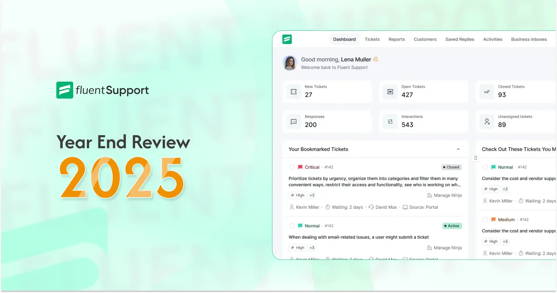Fluent Support 2025 Year in Review