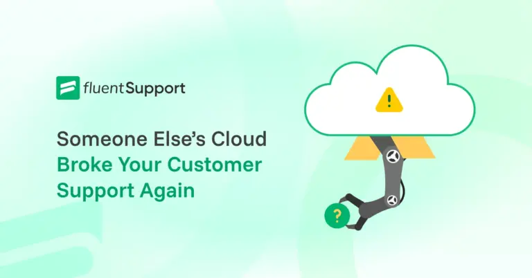 Cloud Customer Support Outage
