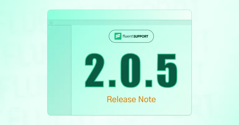 Fluent Support 2.0.5